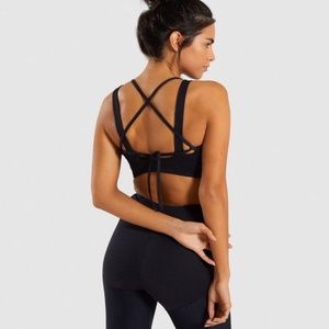 Gymshark True Texture Bralette Black